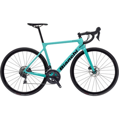 Vélo de Course BIANCHI SPRINT DISC Shimano 105 R7000 34/50 Turquoise 2023 BIANCHI Probikeshop 0
